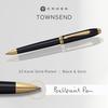 Cross Шариковая ручка Townsend 572TW Черный лак