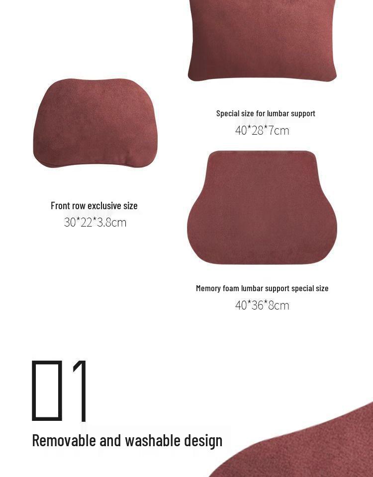 BMW 3/5 Series Memory Foam Neck Pillow & Lumbar Support for Car Seats