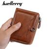 Baellerry Винтажный Дизайн Короткие Кошельки для Мужчин Мужской Бизнес Держатель для Водительских Прав ID Карты Кошелек для Мелочи