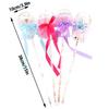1PC Kids Colorful Glowing Sticks Flashing Heart Star Butterfly Girls Princess Fairy Wands Role Play Show Cosplay Party Favor
