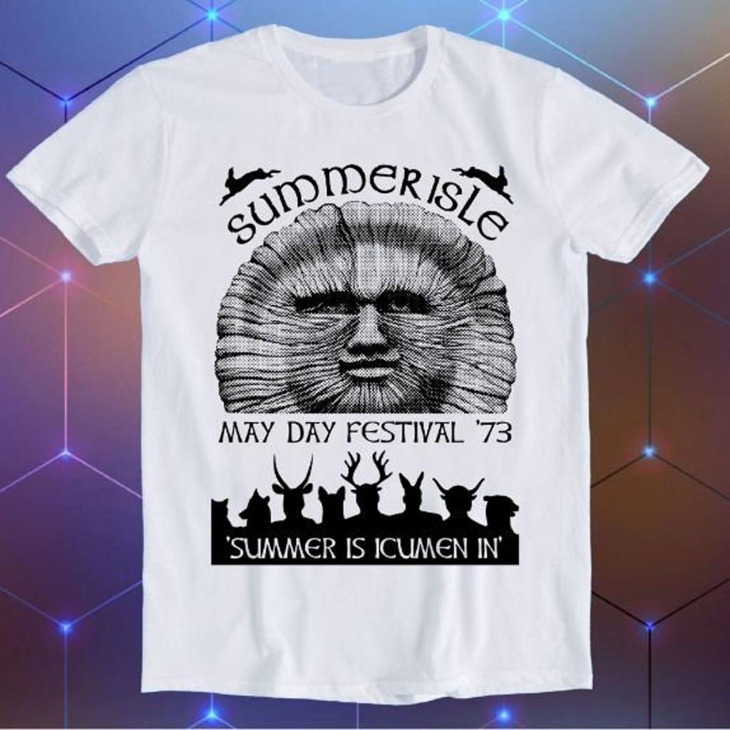 Summerisle Festival May Day 70s The Wickerman Funny Gift T-Shirt E29