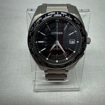 Б/у Радиоуправляемые часы Citizen Attesa Eco-Drive ATD53-3091