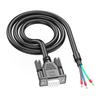 Прочный кабель данных DB9pin (папа/мама) с многослойным экранированием для быстрой связи с ПЛК и сетевого подключения устройств