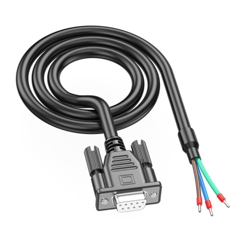 Прочный кабель данных DB9pin (папа/мама) с многослойным экранированием для быстрой связи с ПЛК и сетевого подключения устройств