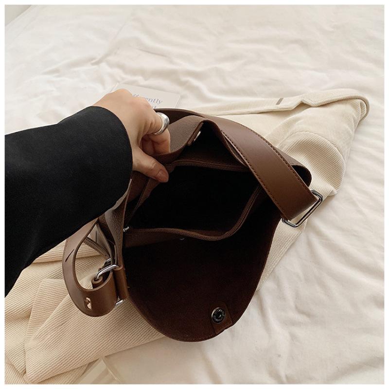 Tooxika Французская ретро сумка-ведро большой вместимости новая универсальная сумка сумка-мессенджер