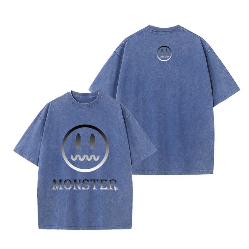 Vintage Classic Radiohead Tees North America Tour Rock Tshirt Hip Hop Street Casual Top Sleeved Harajuku Streetwear Tops Tees