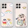 Crayon Shin Chan Soft Phone Cover Case for Honor X7b 90 Lite X9b X8b X8 X9a X8a
