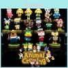 Фигурки Animal Crossing Игрушки Милый Детский Подарок Мини Модели Куклы