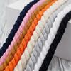 2PCS High Quality Solid Color Laces Round Bold Shoelaces Trendy Thick Rope Laces  Women Men Sneakers