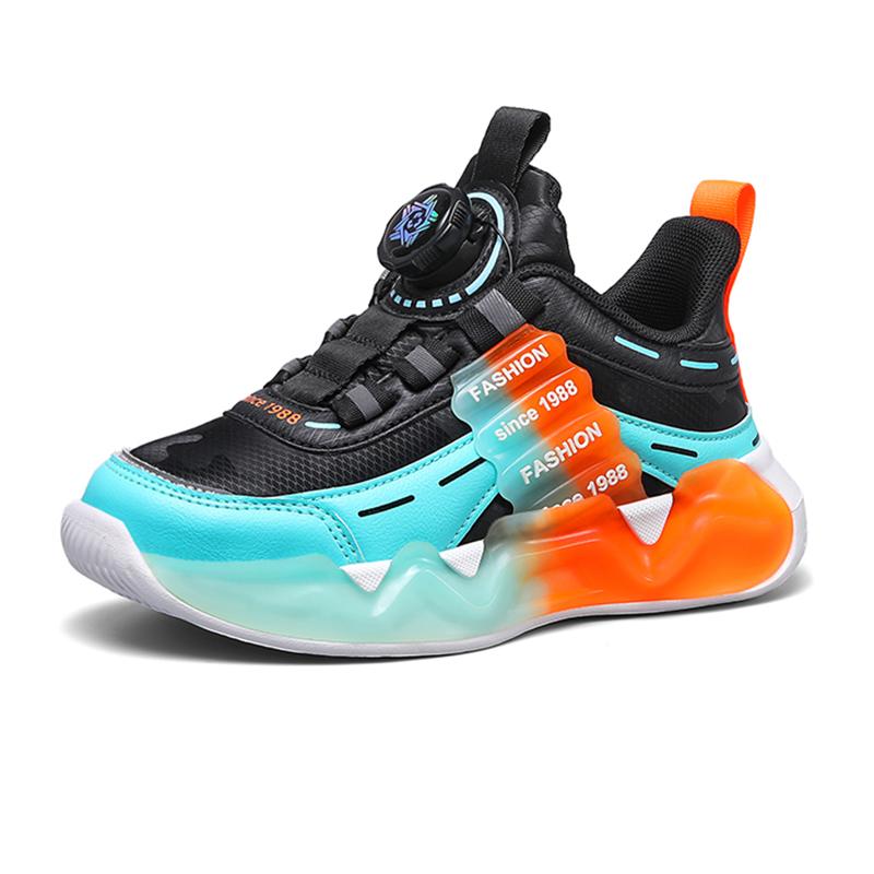 Детская обувь, кроссовки для мальчиков, детская повседневная обувь из искусственной кожи, модные спортивные теннисные кроссовки для детей, мальчиков, школьные, нескользящие