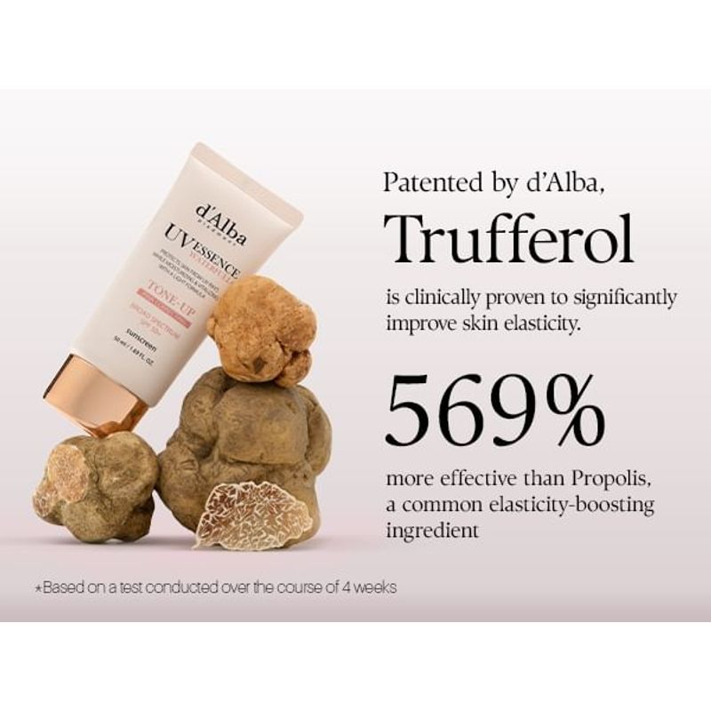 d'Alba Waterfull Розовый корректирующий Tone-Up солнцезащитный крем