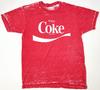Футболка ENJOY COKE Винтажная потертая COCA-COLA Газировка Tee Мужская СРЕДНИЙ Красный Новая Унисекс Футболка