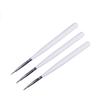 3Pcs/set New Portable Nail Art Liner Painting Drawing Pen Brush Tool Set Kit Short Strokes Striping Brushes