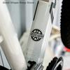 1 шт. BIKE LIFE Водонепроницаемая виниловая наклейка для верхней трубы рамы велосипеда и шлема, декоративный аксессуар для мотоцикла