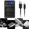 Slim Battery LCD Micro USB Charger Reliable Charging Accessory for Panasonic LUMIX DC-S1 DC-S1M Battery Charging Base