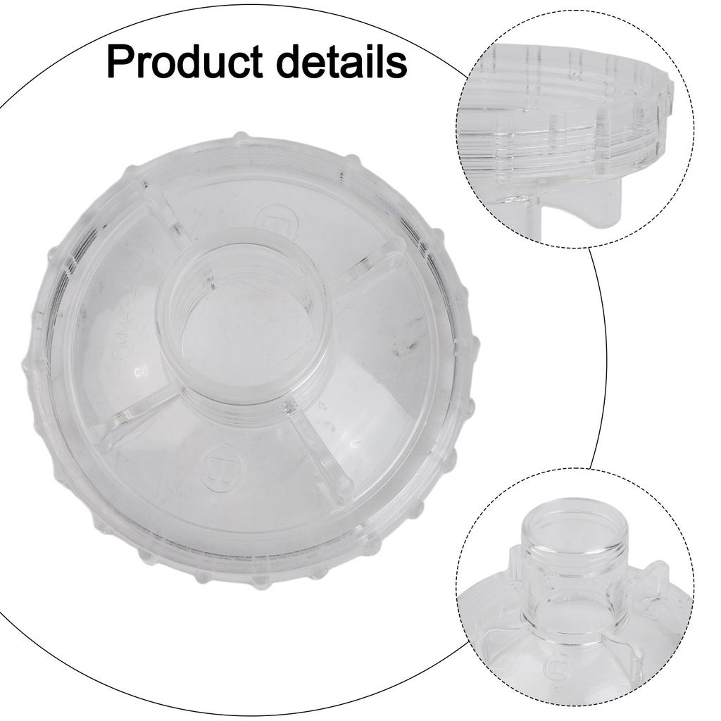 Sand Filter Pump Cover Transparent Pump Cover Easy Installation Design