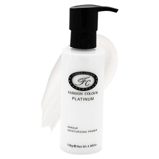 FASHION COLOUR Platinum Увлажняющий праймер под макияж | Увлажнение кожи | Формула без масел | Невесомая текстура для безупречной основы | 135 мл
