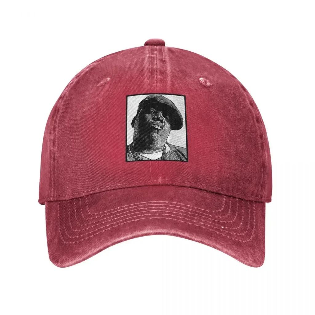 Мерч Biggie Smalls Унисекс Женские Бейсболки The Notorious B.I.G. Кепки Кепка Винтажная Гольф Регулируемая Тракеры Кепка-snapback