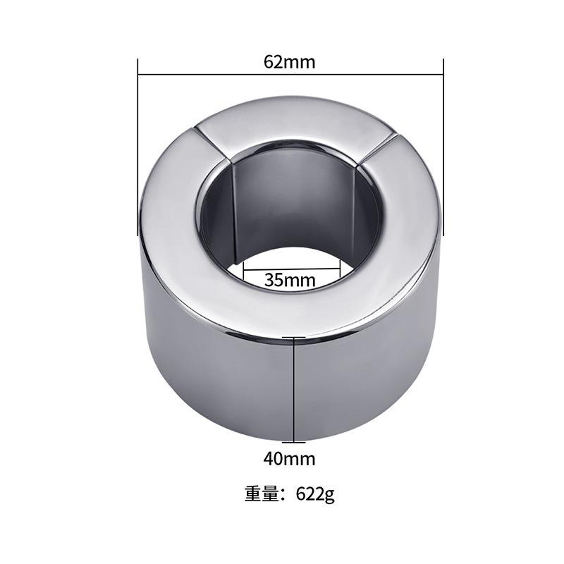 Нержавеющая сталь пенис вес подвеска магнит кольцо для взрослых сексуальный связывание альтернативное удовольствие кульминация взрослая игрушка