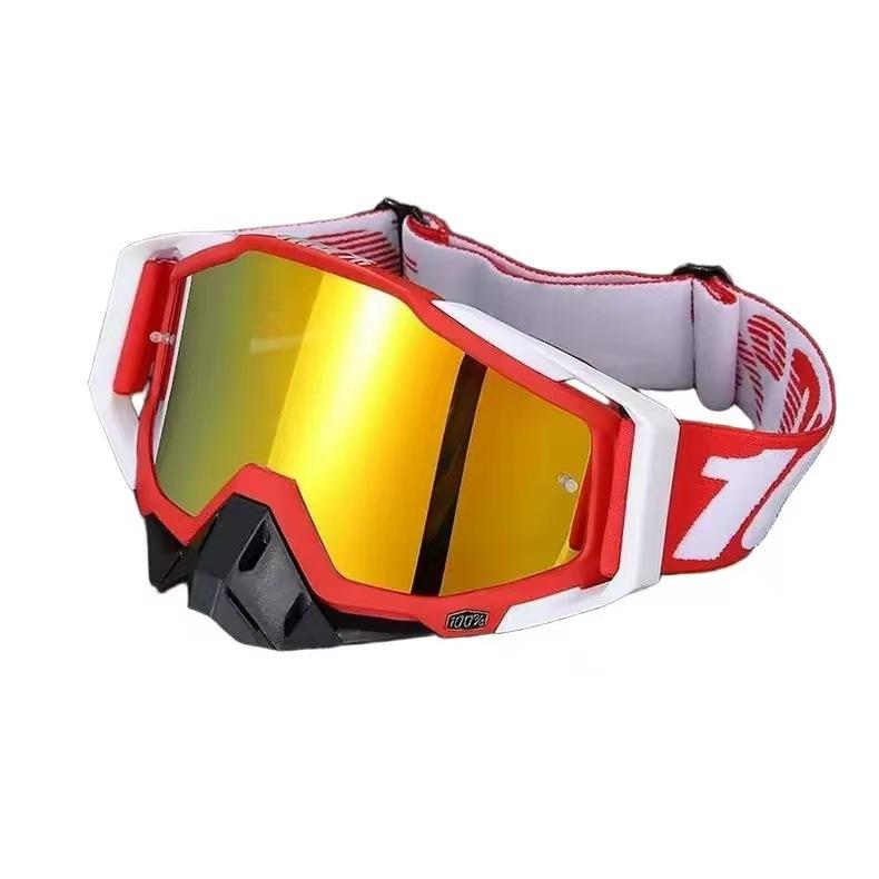 High-definition windproof goggles compatible with prescription glasses, windproof, sandproof, dustproof, outdoor off-road motorcycle goggles
