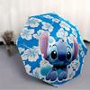 1pc Stitch Automatic Folding Umbrella: Compact 8-rib Design Cartoon Travel Companion for Outdoor, Casual Accessory