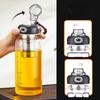 Large Capacity Glass Water Bottles With Tea Strainer Travel Portable Tea Infuser Bottle For Sport Camping Drinkware Gift For Man