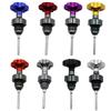 Motorcycle Universal Accessory Plum Blossom Oil Dipstick Compatible with RSZ GY6 125-150, Al Alloy CNC  Beautiful Colors