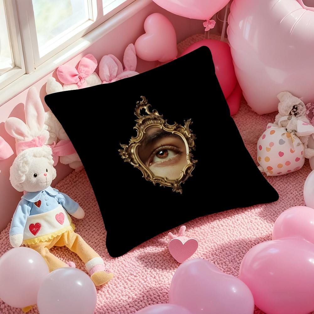Rapper S-Sfera Ebbasta Singer cool Cushion Cover Pattern Printed Pillowcase for Living Room Sofa Cushion Cover & Bedroom Decor