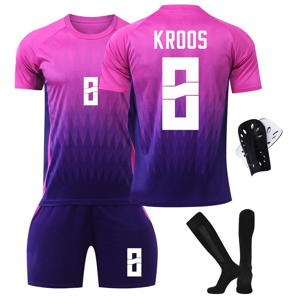 2425 футбольные майки, шорты, носки, комплект нового сезона, шорты, носки, наколенники, размеры для взрослых, наряды