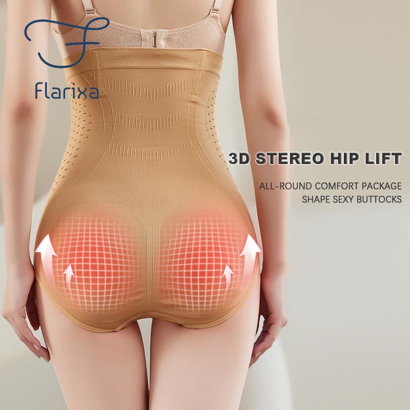 Flarixa трусики с высокой талией на плоской подошве, бесшовные женские трусики, сексуальное полые дышащее нижнее белье, удобные хлопковые трусы, формирователь