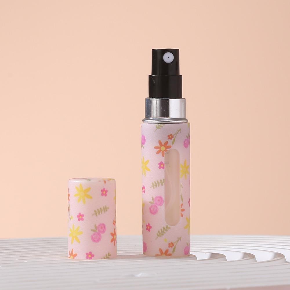 Empty Mini Perfume Bottle 5ML Perfume Atomizer Bottle Portable Spray Rotating Bottle for Women