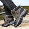 Winter Men Hikking Shoes Anti Slip Climbing Trekking Boots Warm Mens Ankle Boots Snow Boots Breathable Walking Casual Sneakers
