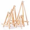 Small Triangle Display Stand Foldable Desk Stand Tripod Stand Wood Mini Easel  Desk
