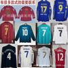 Retro Real Madrid 2016-17 Away Long Sleeve Football Jersey Cristiano Ronaldo 7 Bale 11 Chelsea 2012-13 Home Short Soccer