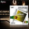 Струны для классической гитары Orphee Q5C Черный нейлон Обмотка из чистой меди Струны для классической гитары Guitarra для электрогитары/баса