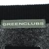 GREENCLUBS Сделано в Японии Кашемировая смесь с персонажем Свитер с длинным рукавом 4 Мужской Б/у