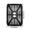 Non-Stick Air Fryer Grill Plate Square Air Fryer Tray Food Grade Grill Pan  Easy Clean