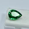 Loose Gemstone Garnet Stunning Pear Cut 9.25 Carat Rare Natural Green.
