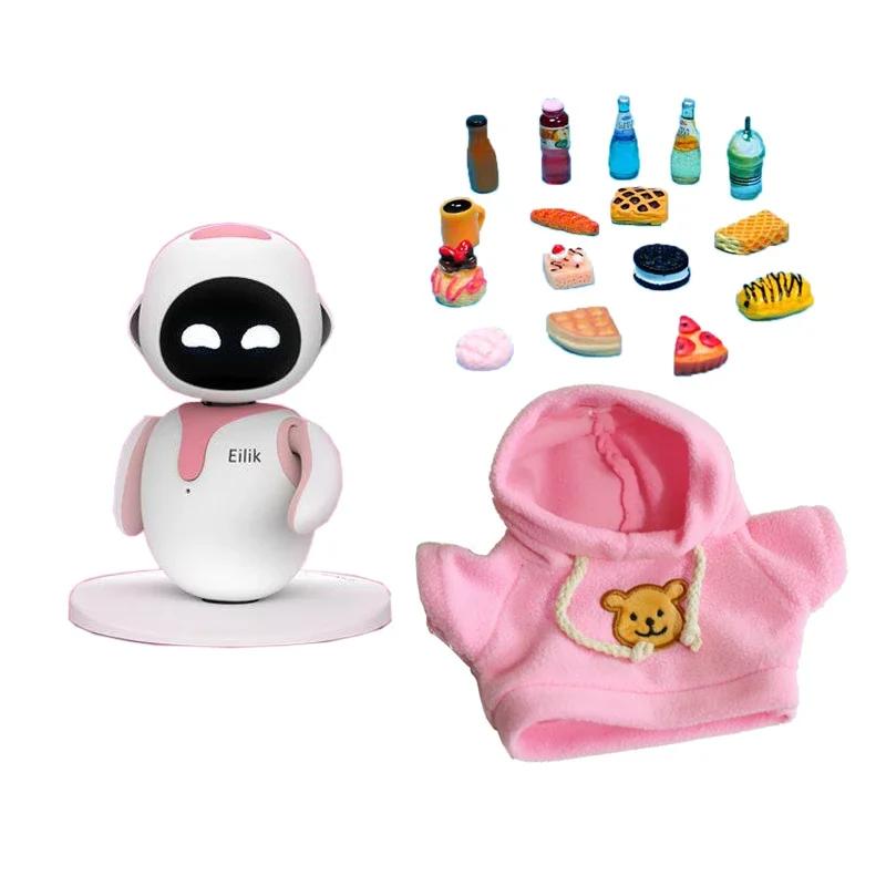 Совместимо с Eilik Robot 1PC Одежда и 20PCS Мини Игрушки Санта Шапка (Включает только одежду и игрушки, но не включает робота.)