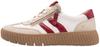 Women's Low Sneakers Tamaris Comfort Beige-red