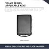 Suitable for Volvo XC60 zinc alloy car key bag cover remote control protective cover special key chain shell accessories