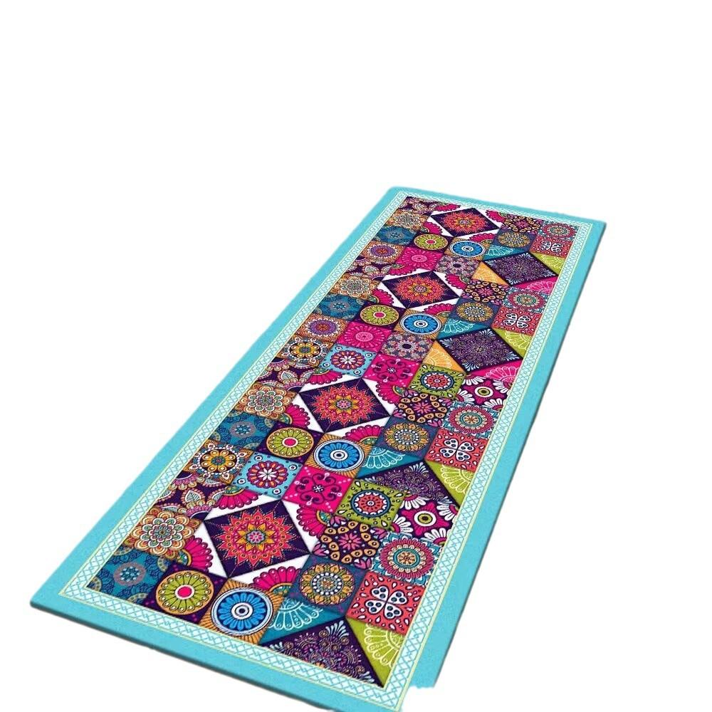 Коврик для пола на кухне, коврик для ног у входной двери, длинный коврик у входа с рисунком, впитывающий коврик для дома