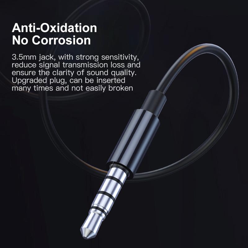 Kuulaa 3,5 мм проводные наушники с басами, стереонаушники, музыкальная спортивная игровая гарнитура с микрофоном для наушников Xiaomi IPhone 7 8 samsung huawei