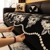 French Special-Shaped Sofa Cushion  New Light Luxury High-End Sense Four-Season Universal Straight Row Non-Slip Seat Cushion Sub-Cover Cloth Towel