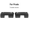 For Toyota Land Cruiser Prado250 LC250 Rear Seat Kick Plate ABS Second Row Seat Bottom Protective Cover Car Interior Accessories