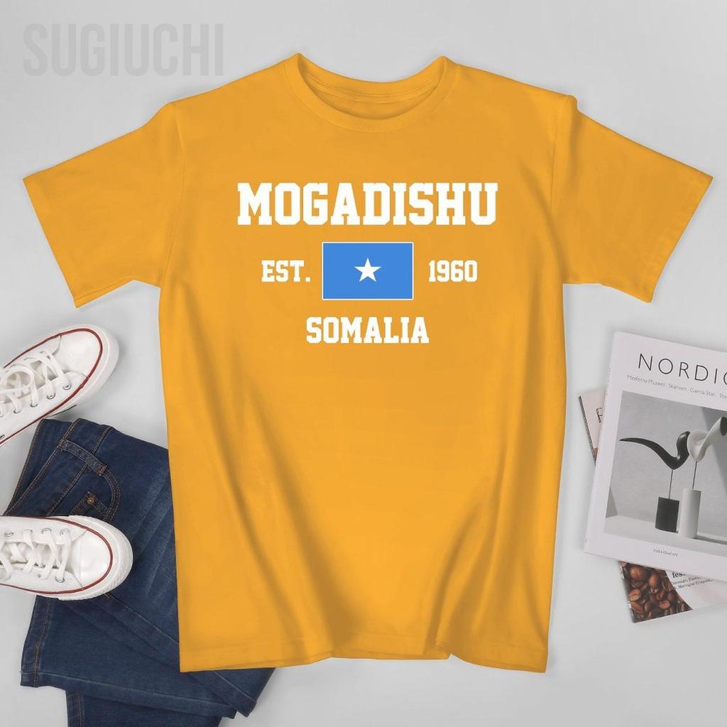 Patriotic Flag Somalia Est1960 Mogadishu Unisex Tshirt Tees Tshirt Oneck T Shirts