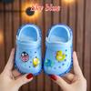 Summer Kids Sandals Boys Girls Mules Cartoon Baby Slippers Flat Summer Cartoon Children's Garden Shoes