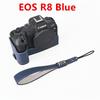 Получехол для камеры из ПУ кожи с принтом пальм для Canon EOS R50 R10 R8, с отверстием для батареи, нижней крышкой и ремешком для руки