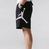 Air Jordan Jumpman Large Logo Printing Sports Knit Shorts Black Men's AQ3116-010