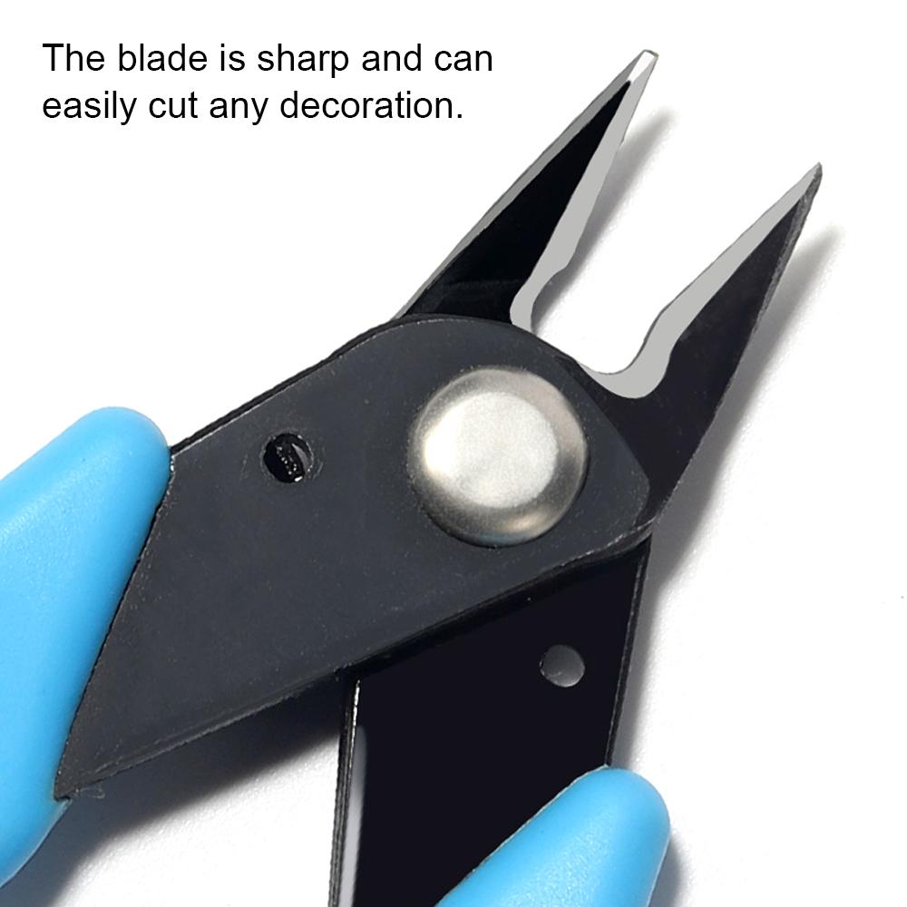 Аксессуары для ногтей, плоскогубцы для удаления, горный хрусталь, драгоценный камень, металлическая цепочка, профессиональный инструмент для резки, ножницы для ногтей из нержавеющей стали, кусачки для дизайна ногтей